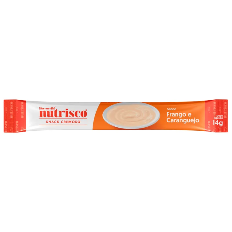 Snack Cremoso Nutrisco 56 g Frango e Caranguejo