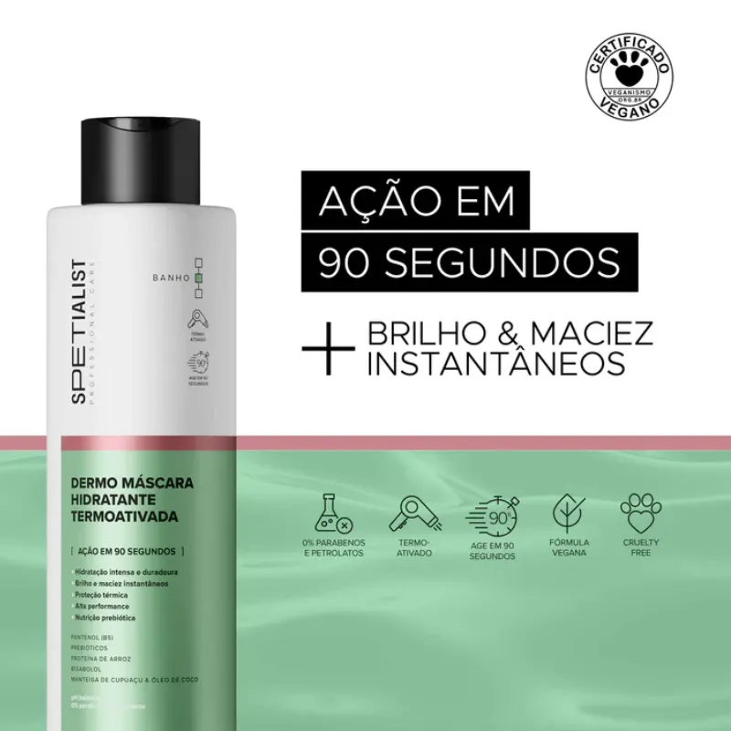 Spetialist Dermo Mascara Hidratante Termoativa 1 L