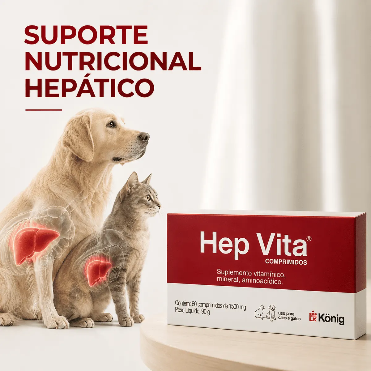 HEPVITA 60 COMPRIMIDOS 1500MG