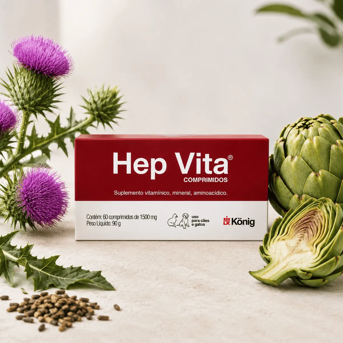 HEPVITA 60 COMPRIMIDOS 1500MG
