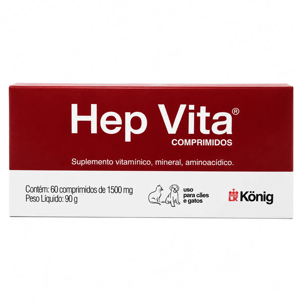 HEPVITA 60 COMPRIMIDOS 1500MG