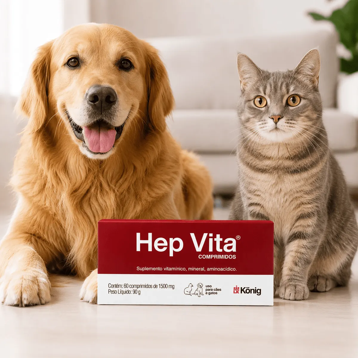 HEPVITA 60 COMPRIMIDOS 1500MG