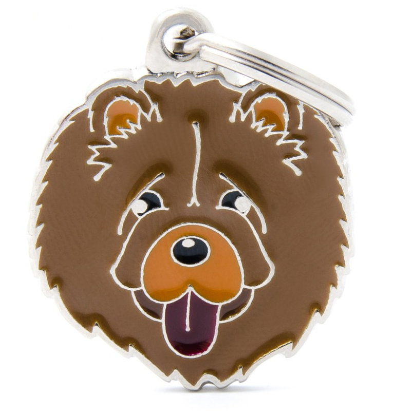 Medalha de Identificação My Family Chow Chow