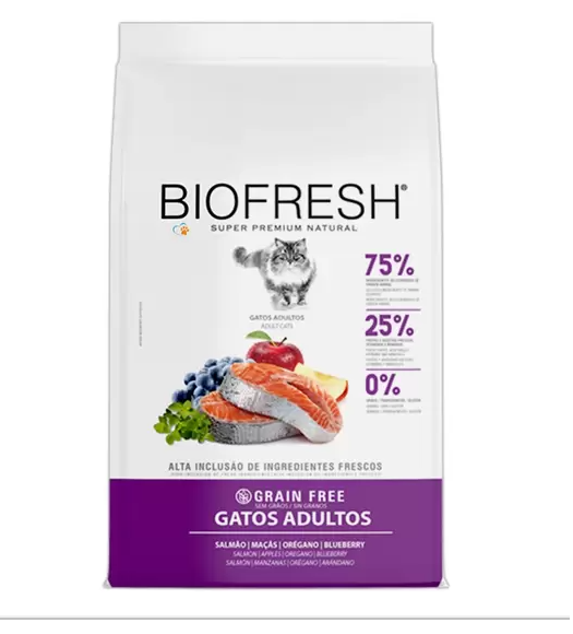 Ração Biofresh para Gatos Adultos  Salmão 1,5 Kg