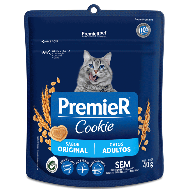 Premier Cookie Gatos Adultos 40 g