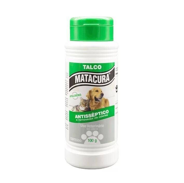Talco Antiss. E Remov. Odor Hipoalergênico Matacura 100G