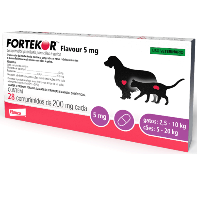 Fortekor Flavour 5 mg 28 comprimidos