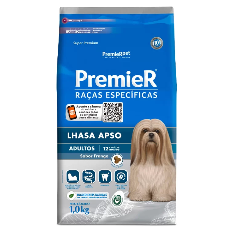 Ração Premier Raças Específicas Cães Adultos Lhasa Apso