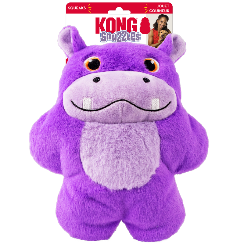 Brinquedo Kong Snuzzles Hippo X-Large