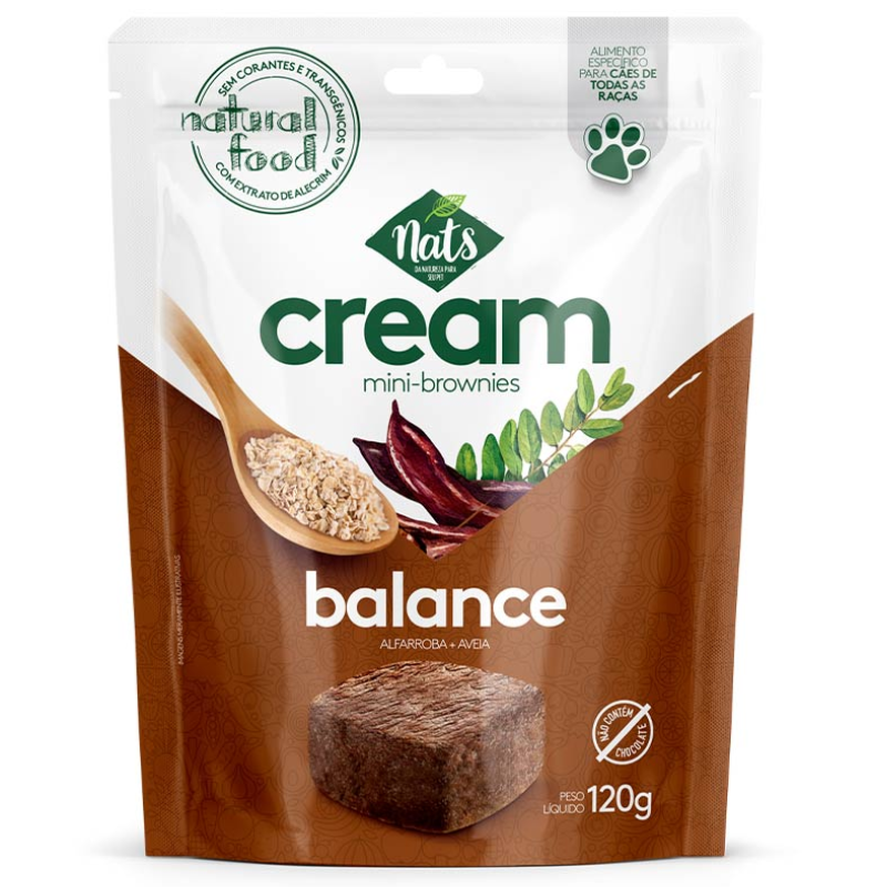 Cream Mini-Brownies Nats Balance 120 g
