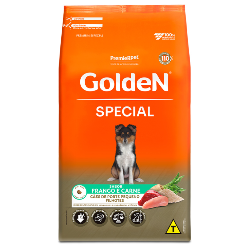 Ração Golden Special Cães Filhotes de Pequeno Porte 15 Kg