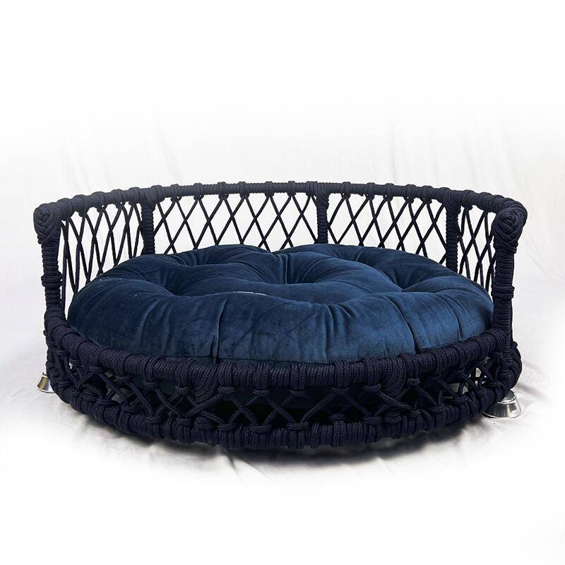 Cama Concha Celebre Azul Escuro para Cães G
