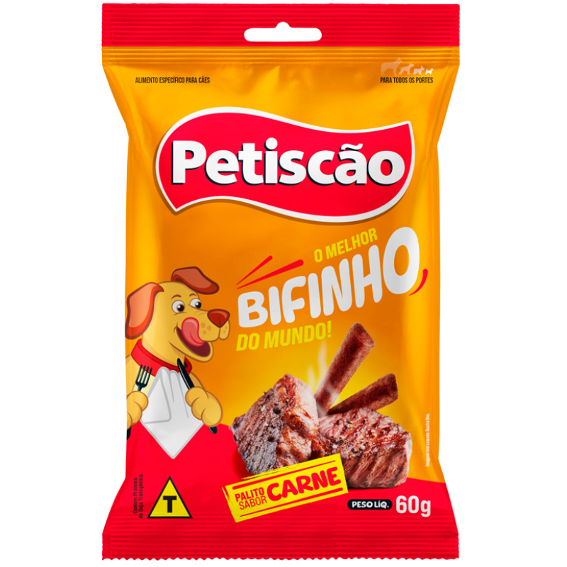 Petiscão Palito Mastigável Carna 60 g