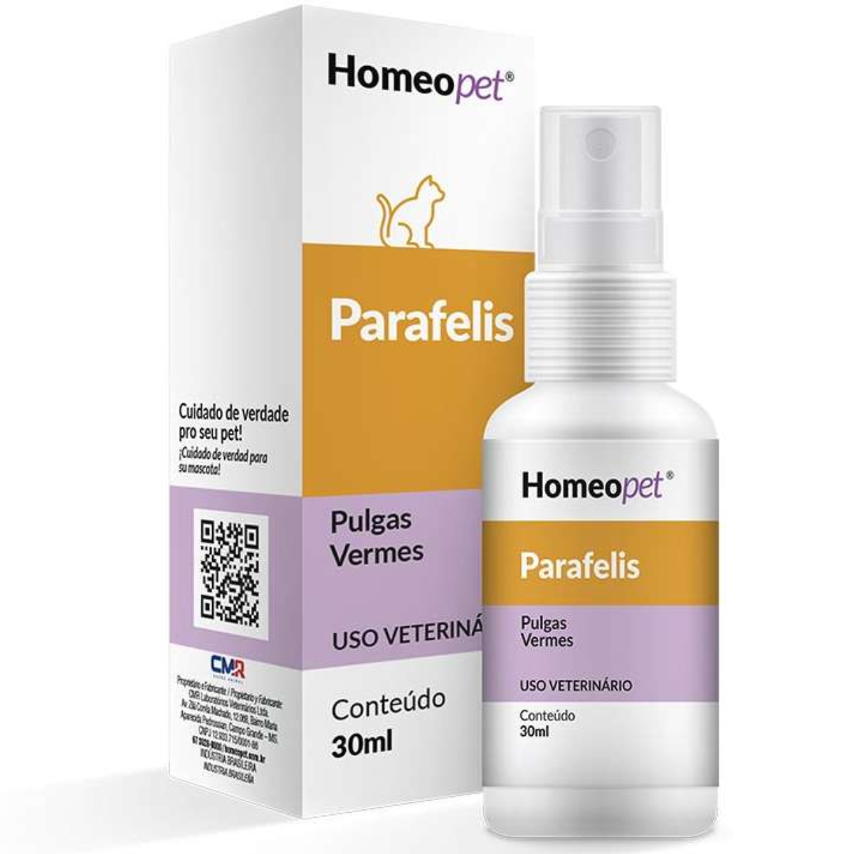 HOMEOPET PARAFELIS 30ML