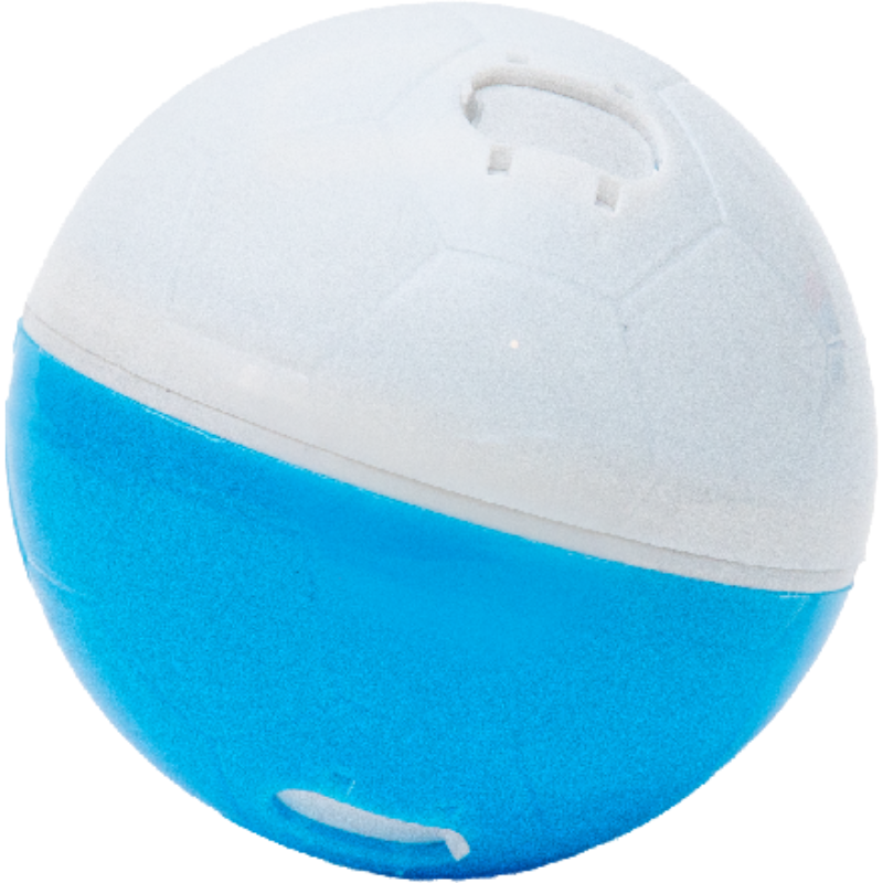 Brinquedo Amicus Mini Crazy Ball Azul e Branco