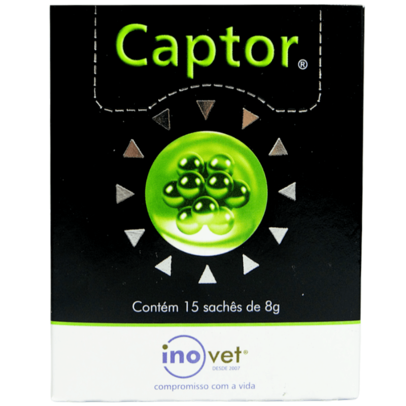 Captor Sache Inovet com 15 Sachês de 8g