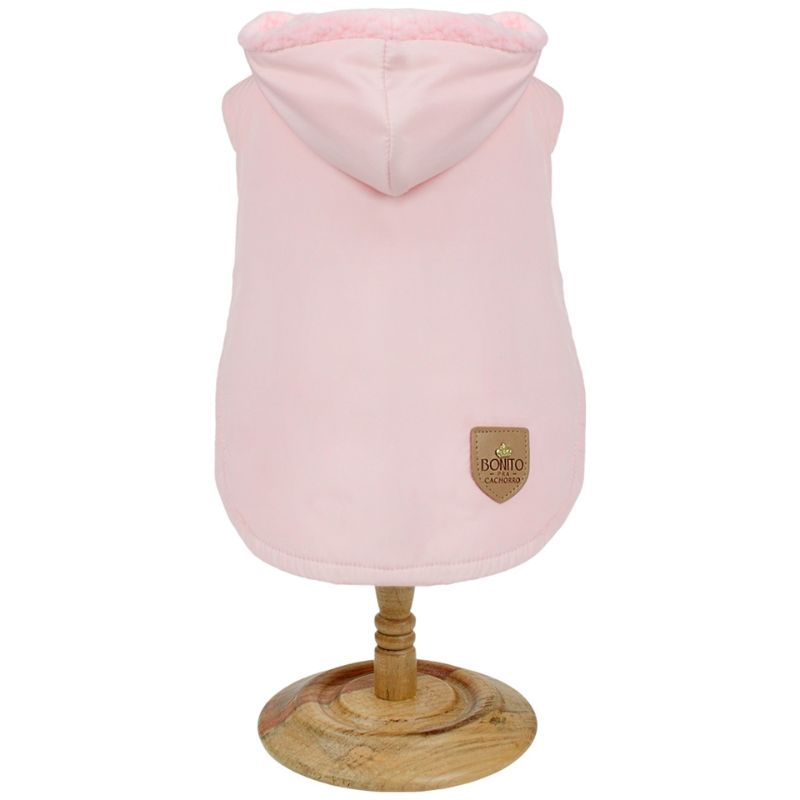 Capa Aspen Pelúcia Rosa Bebê Bonito pra Cachorro
