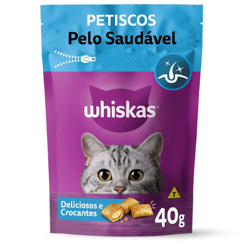 Petisco Whiskas Temptations Saudável Gatos Adultos 40 g
