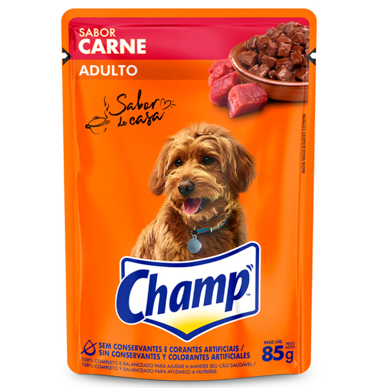 Sache Champ Sabor Carne para Cães 85 g
