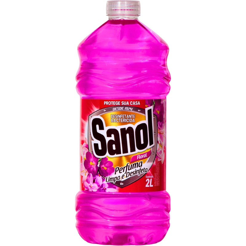 Desinfetante Sanol Floral 2 Litros