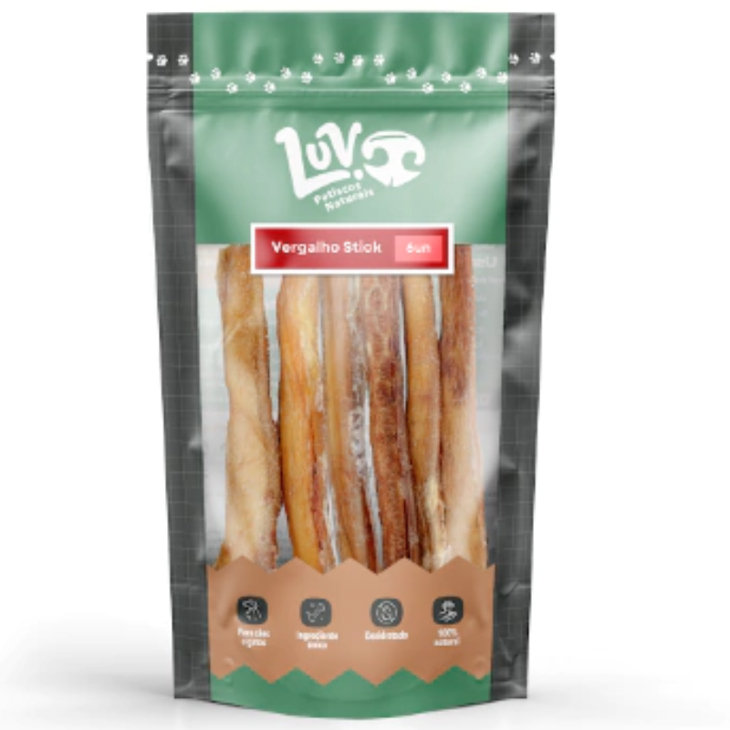 Vergalho Stick Bovino 6un Luv