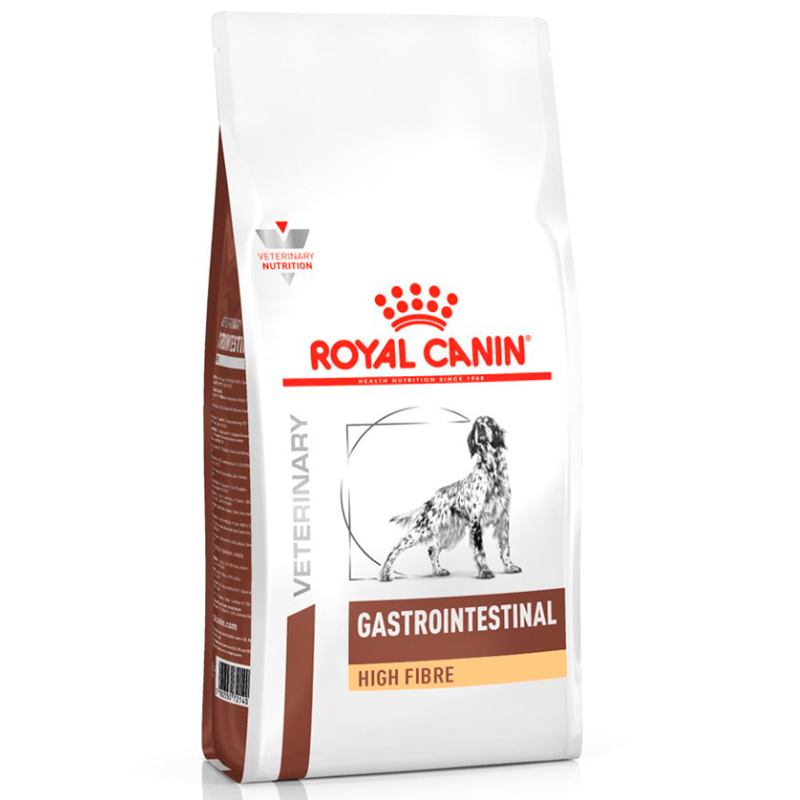 Ração Royal Canin Veterinary Gastrointestinal High Fibre para Cães Adultos 2 Kg