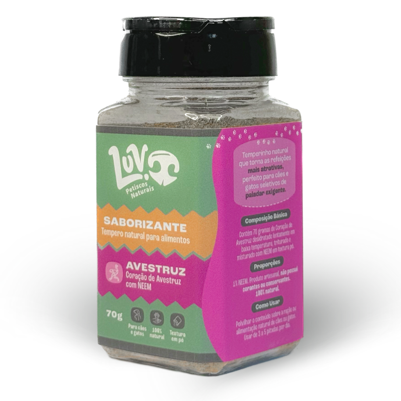 Luv Saborizante de Avestruz 70g