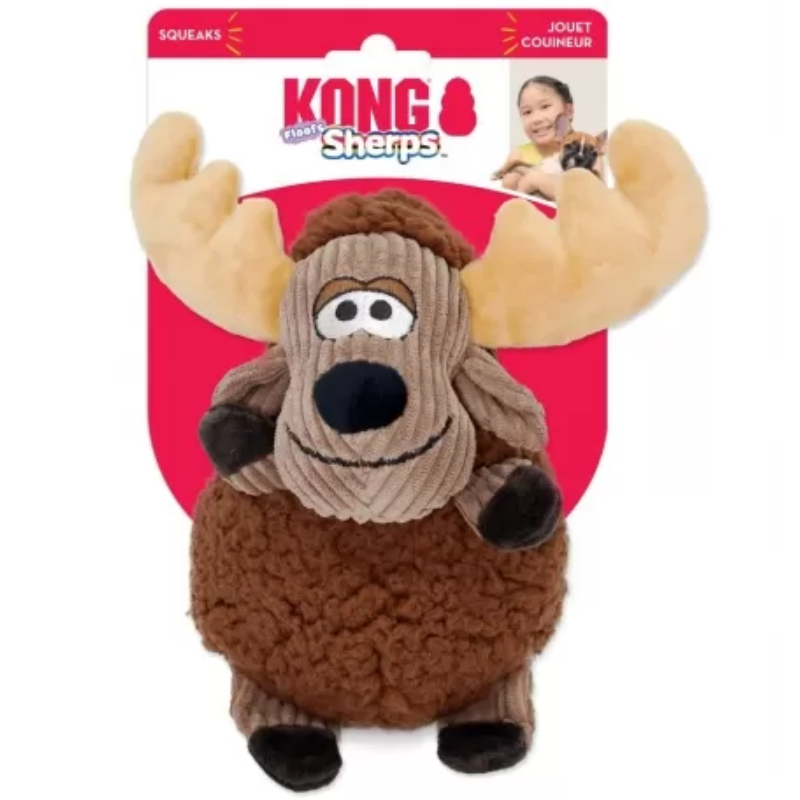 Kong Sherps Floofs Moose Médio
