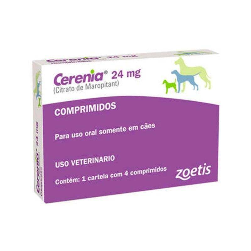 Cerenia 24mg Zoetis - 4 Comprimidos