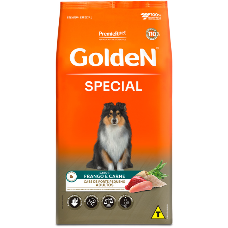 Ração Golden Special Cães Adultos de Pequeno Porte 15 Kg
