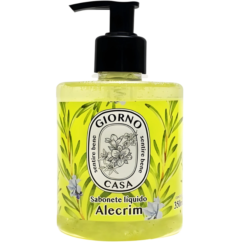 Sabonete Liquido Giorno Casa Alecrim 350 ml