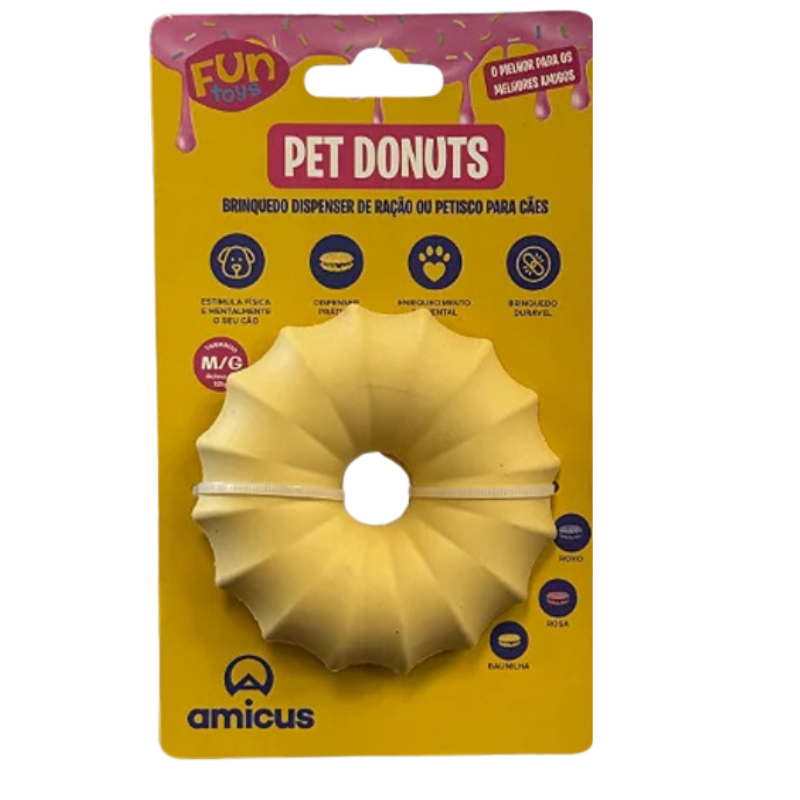 Brinquedo Fun Toys Donuts Baunilha