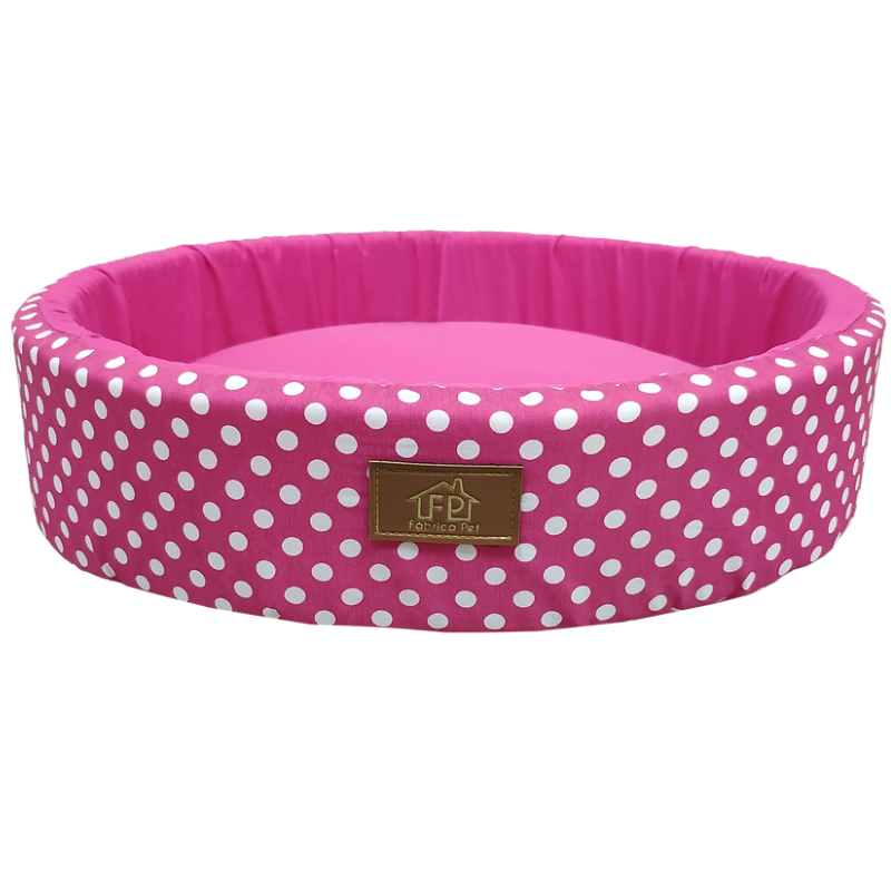Cama Redonda Unic Rosa Fabrica Pet