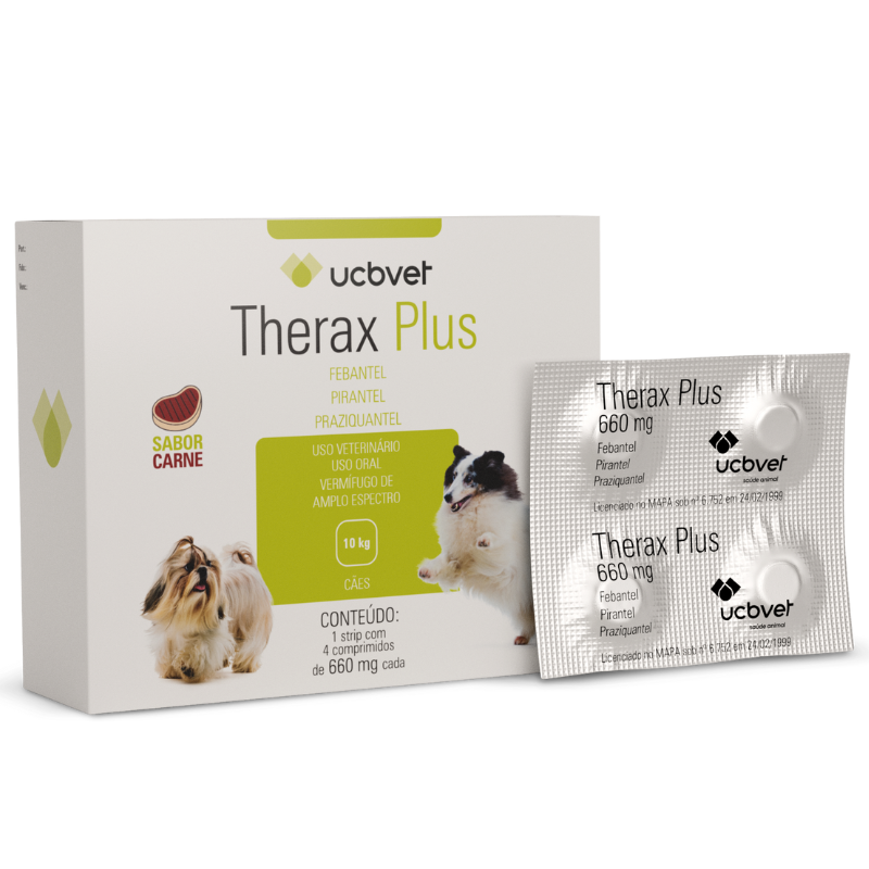 Therax Plus 660 mg com 4 Comprimidos