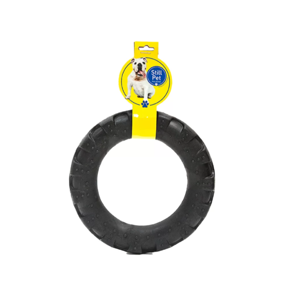 Brinquedo Still Pet Pneu Gigante Preto Cães Preto Tam.M