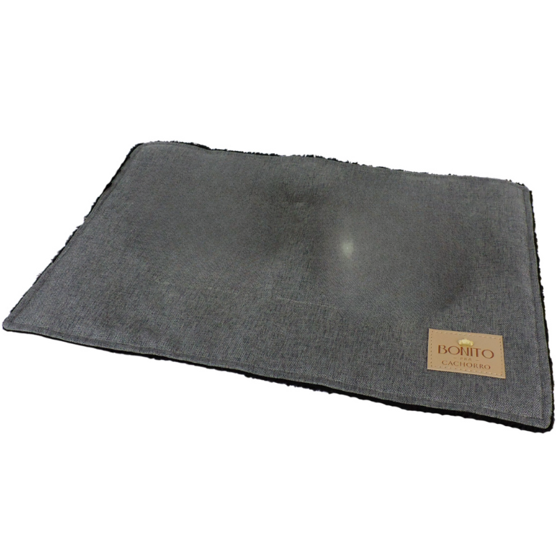 Porta Comedouro Linen Grafite U