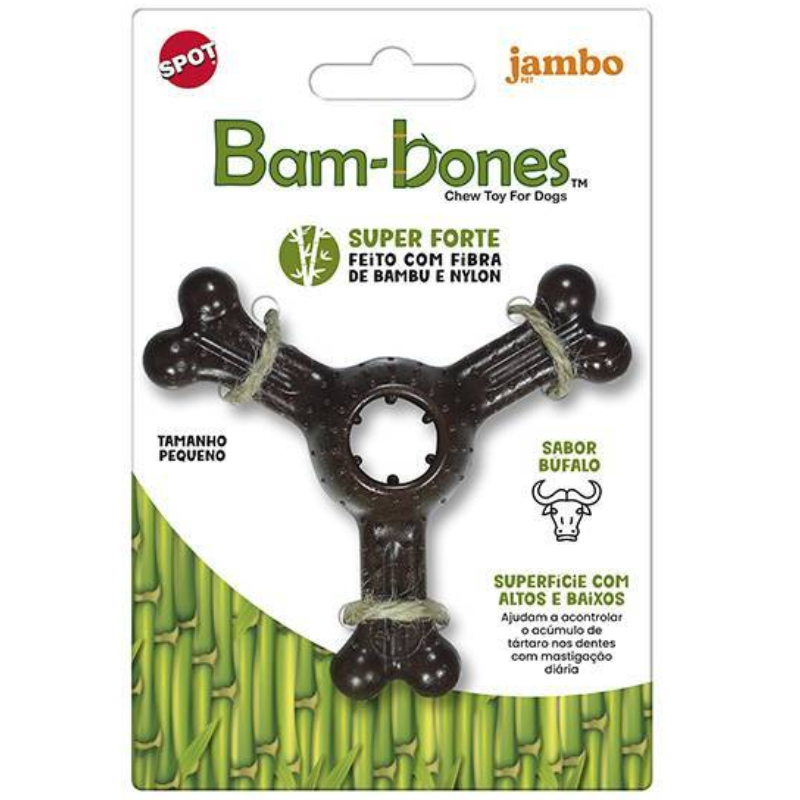 Mordedor Jambo Bambone Bufalo Triplo Pequeno