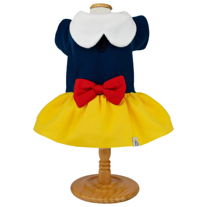 Vestido Princesa Azul Marinho Bonito pra Cachorro