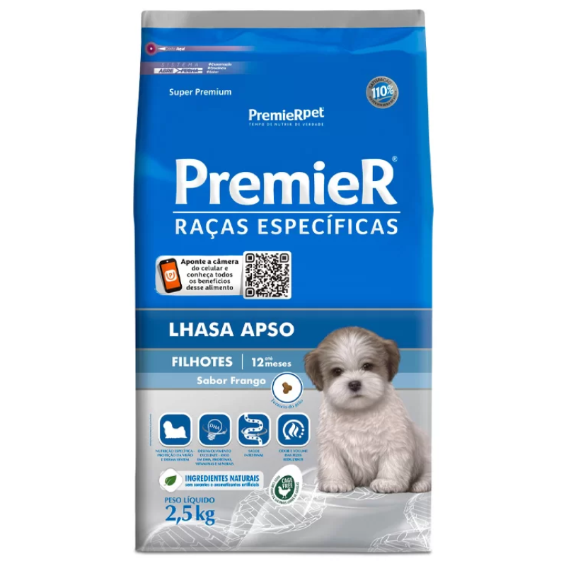 Ração Premier Raças Específicas Cães Filhotes Lhasa Apso