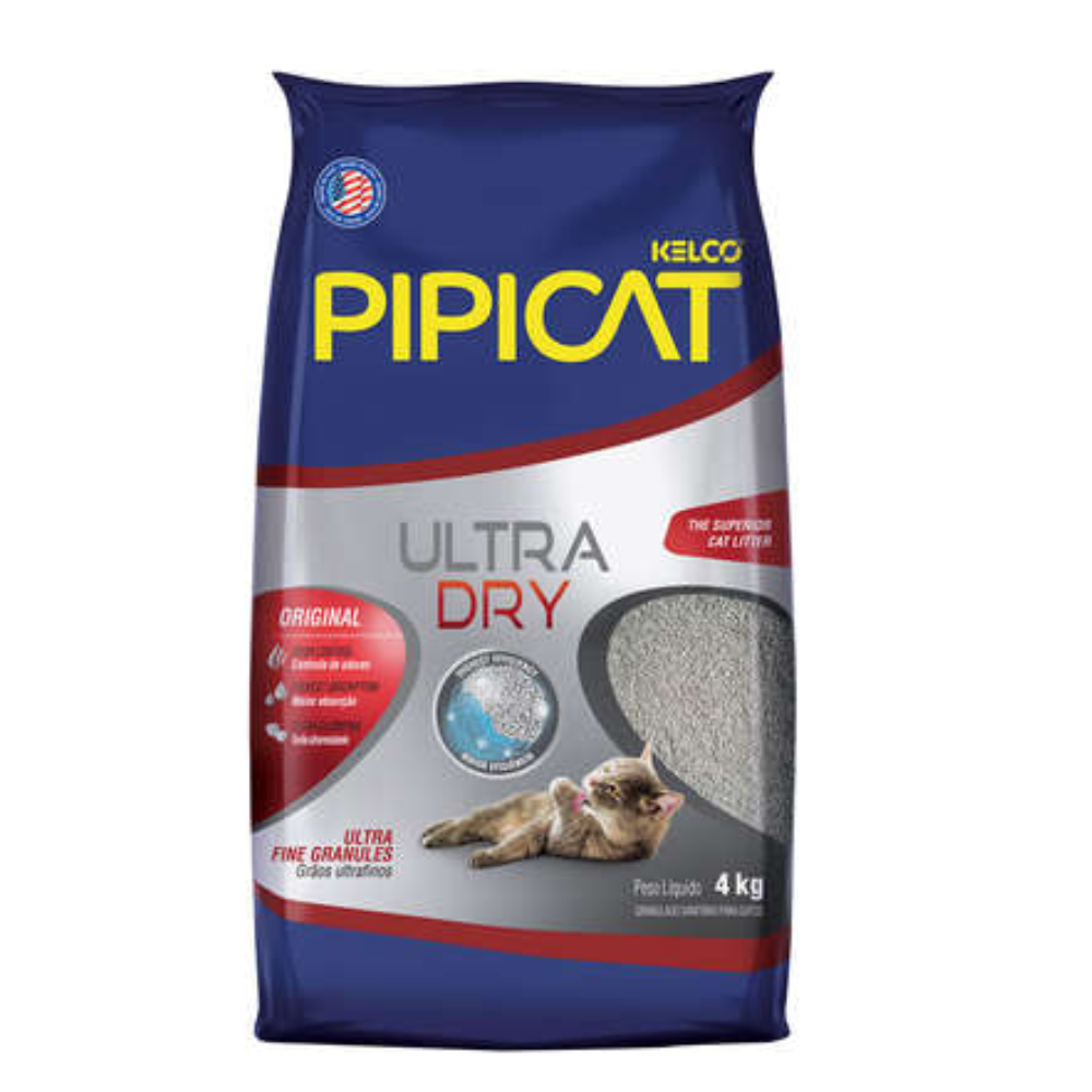 Areia Sanitária Kelco Pipicat Ultra Dry