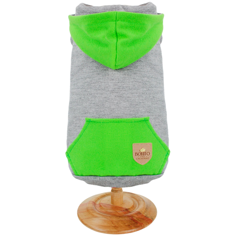 Casaco Moletom Verde Bonito pra Cachorro