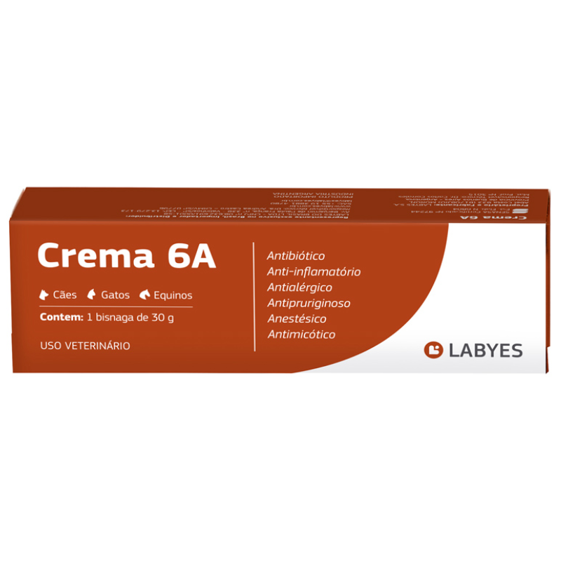 Pomada Dermatológica Labyes Crema 6A 30 g