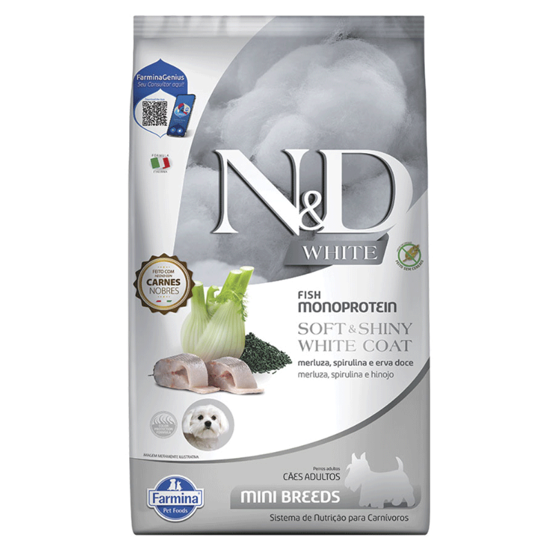Ração N&D White Cães Adultos Mini 2 kg