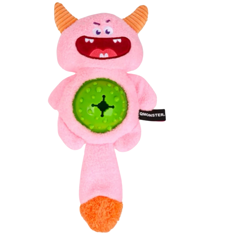 Brinquedo Q Monster Monstro Faminto Rosa