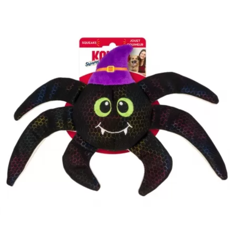 Kong Halloween Shakers Shimmy Spider Médio