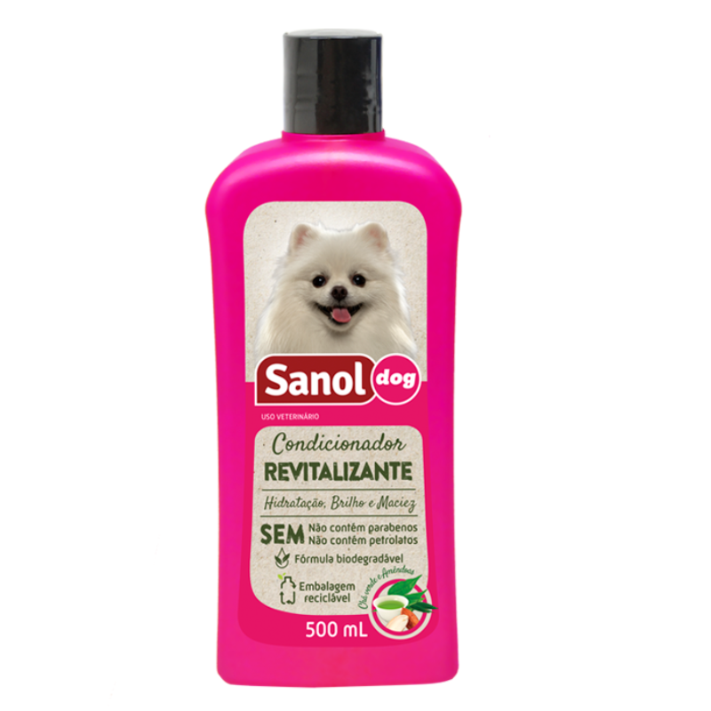 Condicionador de Pelos Sanol Dog Revitalizante 500 ml