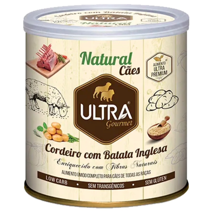 Ultra Gourmet Cao Adulto Cordeiro Batata Inglesa 300 g
