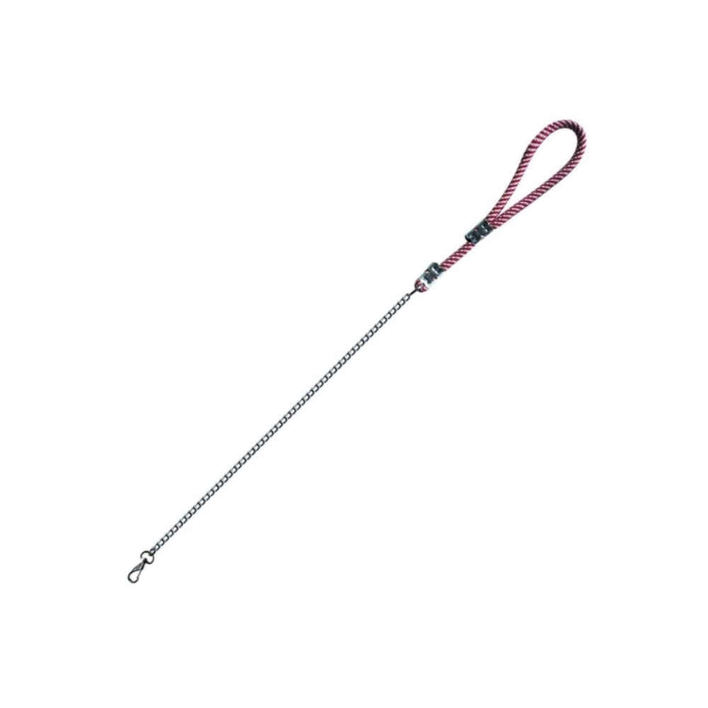 Guia de corda C/Corrente de metal cães 1 m/2,00 mm (16 mm)