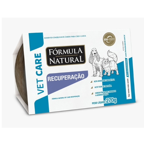 Ração Úmida Fórmula Natural Vet Care Recuperação para Cães e Gatos 270g