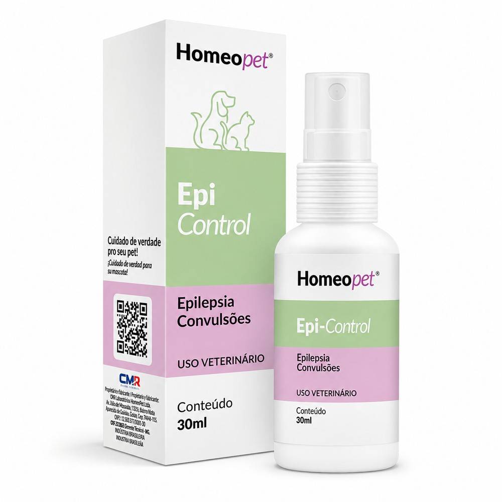 Spray Homeopático Epi Control Homeo Pet para Cães e Gatos - 30ml